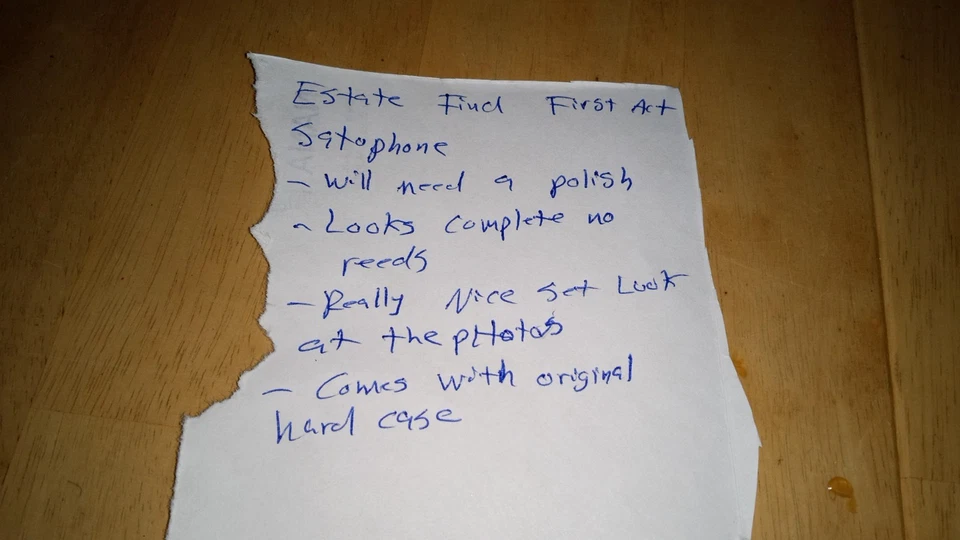 First Act Concert Series Alto Saxophone Brass - Image 2 of 4