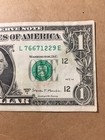 $1.00 Dollar Bill Miscut Error Off Center / Misaligned Cut  2017A sb-53 — photo 4
