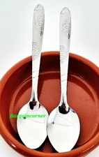 Tea Coffee Spoons (T6) Dessert Tea Tasting Spoon Teaspoon Stainless Steel 14cm