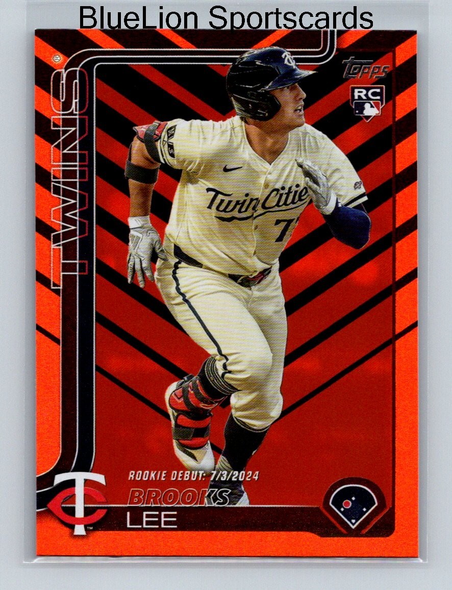 2025 Topps Update Halloween #US243 Brooks Lee RD Minnesota Twins
