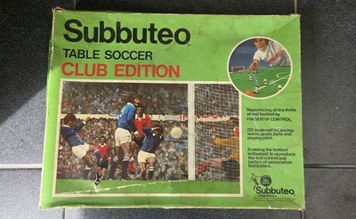 Subbuteo Tischfußball Club Edition 70er Jahre Vintage.  