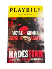 Hadestown 7 Year Anniversary Playbill -  April 2026