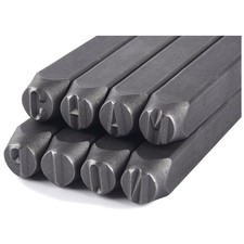 Metal Stamp Set 40Cr Alloy Steel in Wooden Case//