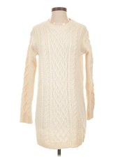 Uniqlo Women Ivory Casual Dress S