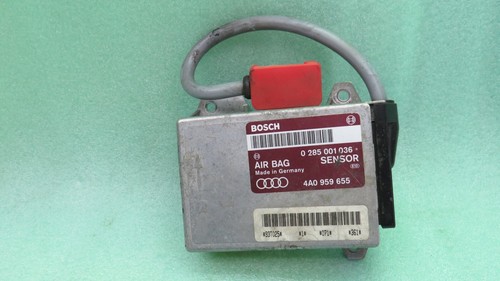 AUDI 100 A6 - AIRBAG SENSOR Steuergerät ECU / 4A0959655 BOSCH 0285001036 ##266