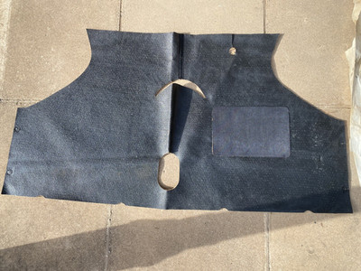ORIGINAL AUSTIN MINI BRITISH LEYLAND FRONT FUSSMATTE 70er JAHRE NEU IN TASCHE MINI VAN