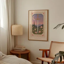 You do not fear. You do not falter. You do not yield Print, Fantasy Wall Art