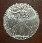 1996 Uncirculated American Silver Eagle Dollar