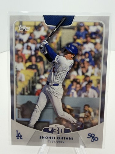 2024 Topps 50/50: Shohei Ohtani - Shohei Ohtani #53- HR #30