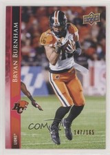2021 Upper Deck CFL Red 147/165 Bryan Burnham #2 0qp0