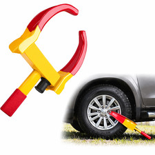 Schwerlast Radklemmschloss für Auto Van Wohnwagen & Anhänger UK Sicherheit Diebstahlsicherung