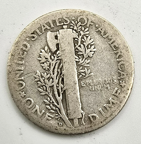 1926 D Merkur Groschen AG/G You Grade It! 90% Silbermünze Kostenloser Versand! - Bild 4 von 4