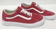 VANS M8 W9.5 Old Skool Skate Shoes Suede Pink New