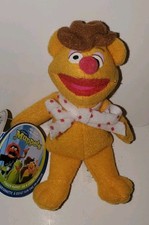 Starbucks Jim Henson Muppets Fozzie Bear Mini Finger Collector Puppet Plush Tag