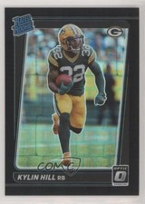 2021 Panini Donruss Optic Rated Rookie Black Pandora Prizm 3/25 Kylin Hill 0r5l