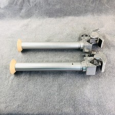 2 Manfrotto Super Clamp clamps with 10" EXTENTION POST BAR Rubber End