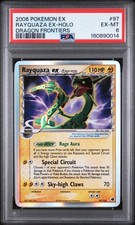 2006 POKEMON EX DRAGON FRONTIERS #97 RAYQUAZA EX-HOLO PSA 6 on eBay
