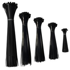 Kable Kontrol Zip Ties Assorted Sizes 500 Pcs Variety Pack Kit, 4+5.5+8+11+14...