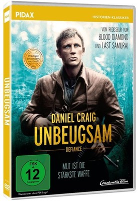 Unbeugsam   Defiance (Mehrfach preisgekrönt) Historisches Kriegsfilm-Drama.. DVD