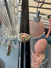 Sterling Silver Abalone Ring Size 7.25