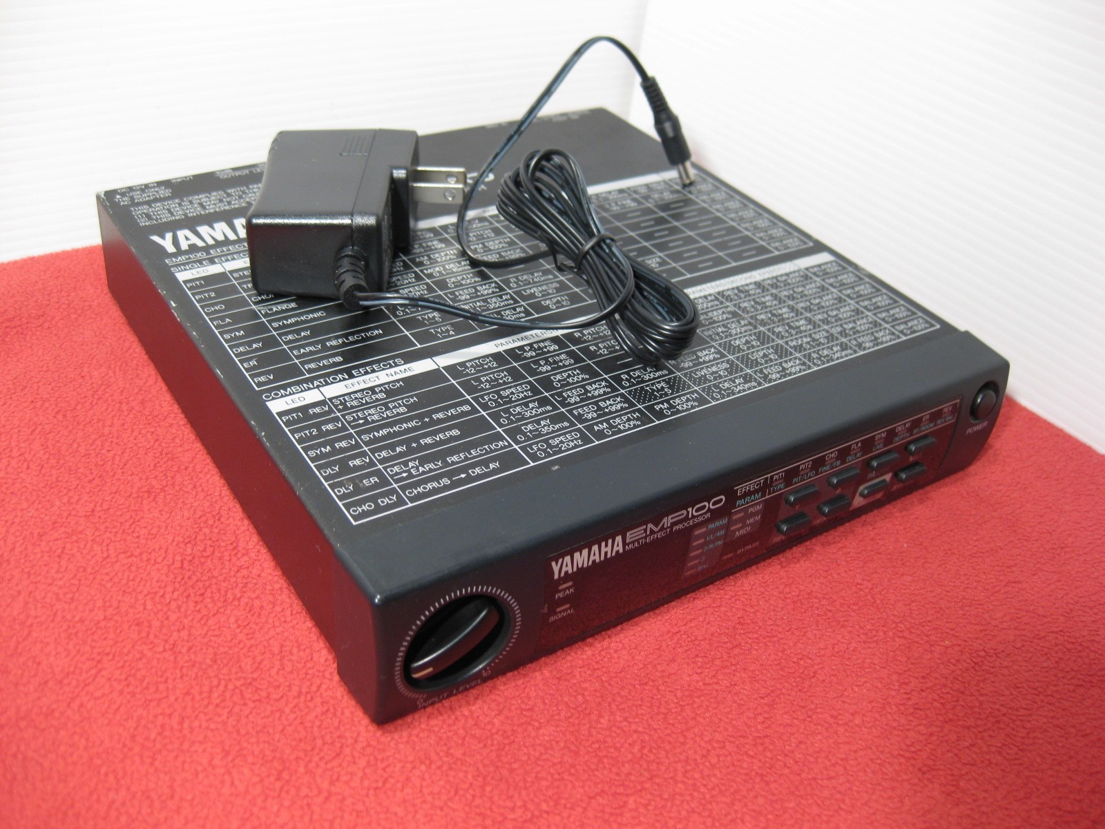 Yamaha Guitar Studio Multi Effects Processor EMP100 Tested MIJ w/ power supply