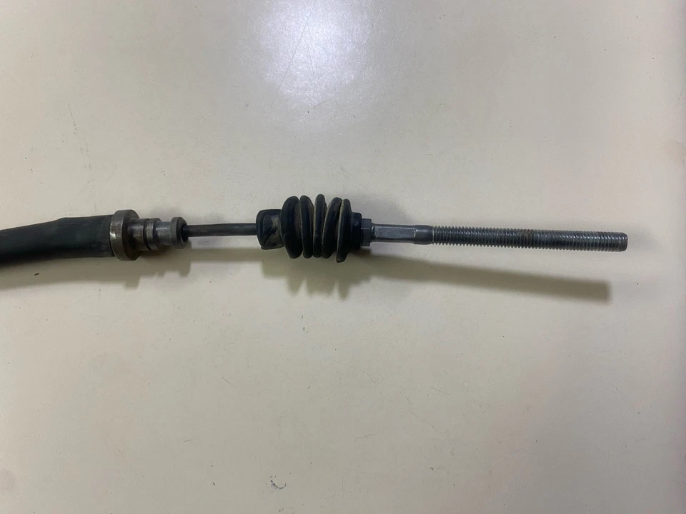 Palanca y cable de pedal de freno trasero Kawasaki Prairie 400 1997 1998 ATV Foto 3 de 4