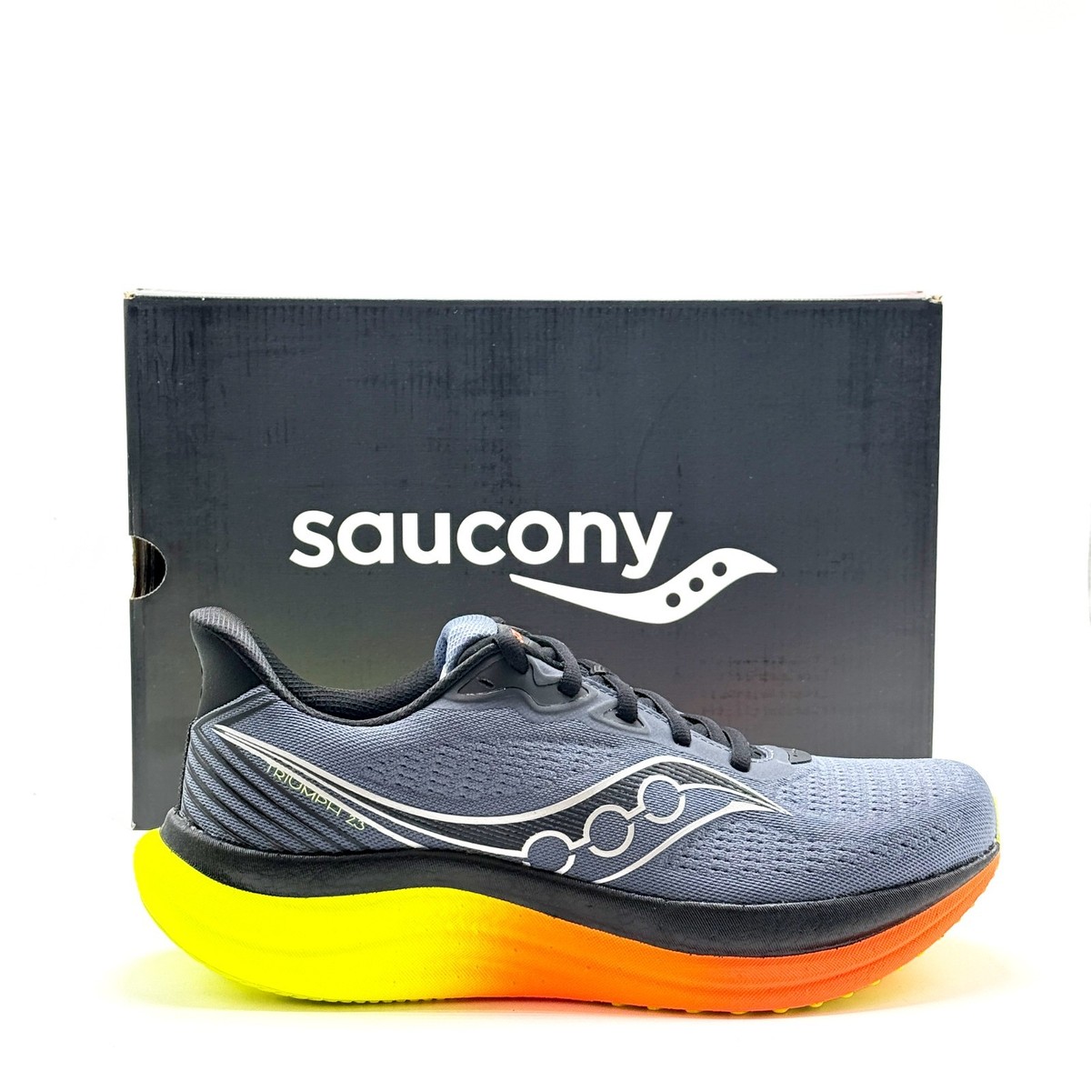 NEW* MEN Saucony Triumph 23 Running shoe Shadow | ViZi (S21023-99