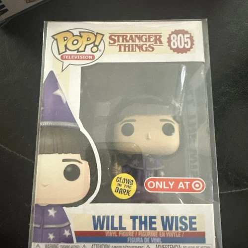 Funko Pop WILL THE WISE GLOW 805 Stranger Things GOOD CONDITION - SHIPS SAFE