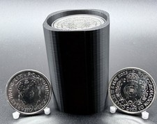 10 x 2023 KCIII Coronation Royal Cypher 1oz Silver Bullion Coins in capsules.