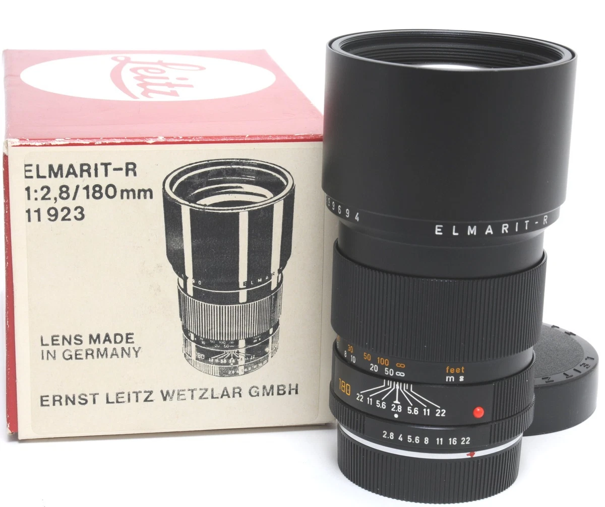 Leica Elmarit-R 2.8/180 Mm Série VIII - Objectif Occasion - Monture Leica R