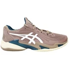 Asics Court FF 3 Clay Lace-Up Mens Taupe Tennis Shoes 1041A371_020