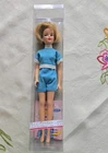 Vintage 1965 POSIN TAMMY bendable DOLL by Ideal blue jumper 1960s