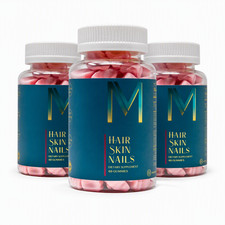 Biotin Gummies 5000mcg Vegan Hair Growth Supplement for Skin Nails Health