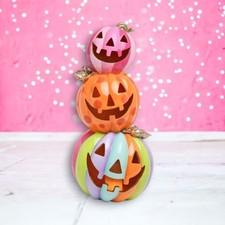 28.5" Pumpkin Stack Halloween Decor SHIPS WITHIN 10 DAYS NEW 2025