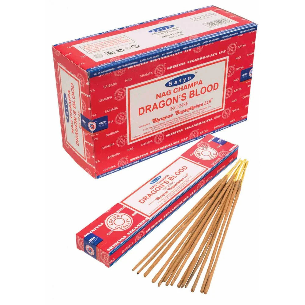 Dragon’s Blood Incense Sticks 15g – Protection & Strength