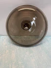 vintage corning ware visions amber pyrex 10” In Replacement Lid