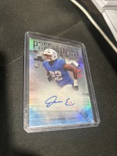 2024 Topps Signature Class Preeminent Ink Autographs Justin Eboigbe Rookie Auto