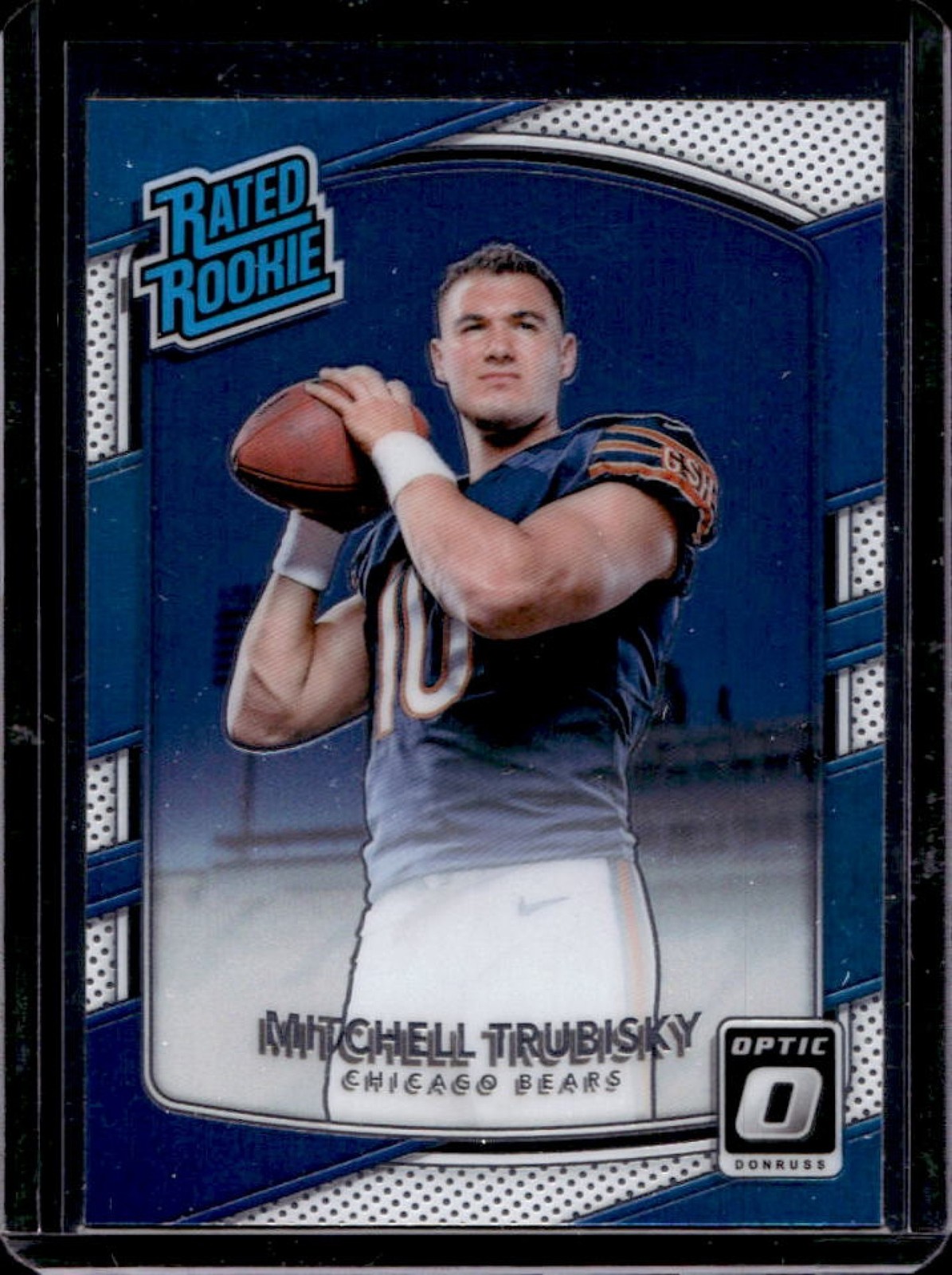 2017 Donruss Optic Mitchell Trubisky Rated Rookie #178 Bears