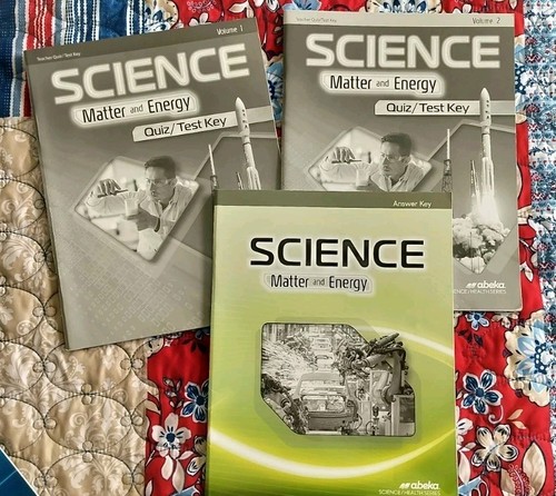 A Beka Science Matter and Energy Teacher Quiz Key | eBay