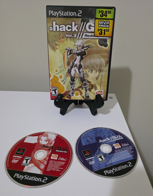 .hack G.U. - Lot of 2 - PS2 - OK condition - Incomplete set. See Description!!