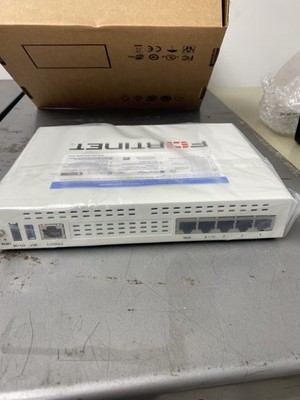 New FortiNet FortiGate FG-40F Firewall - FG-40F-BDL-950-12 - 1-Year FortiGuard