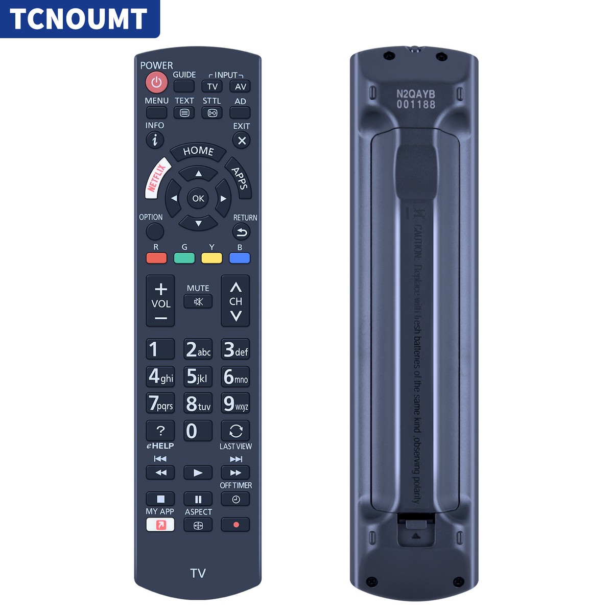 New N2QAYB001188 Remote Control For Panasonic TV TH-43FX600A TH