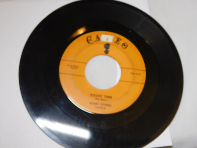 BOBBY RYDELL KISSIN' TIME / YOU'LL NEVER TAME ME 45 RPM RECORD 052
