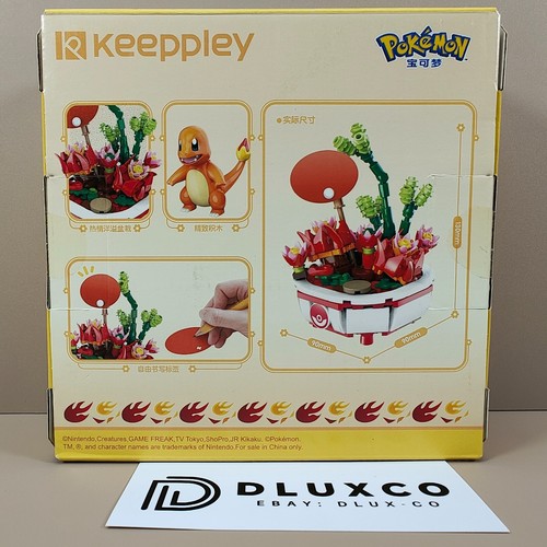 Juego de ladrillos de construcción de plantas Pokémon retirados con licencia oficial súper raro nuevo sello - Imagen 11 de 12