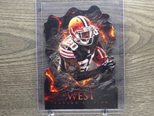 2014 Topps Fire Forged By Fire Die Cut #FFTW Terrance West