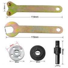 5x Replacement Angle Grinder Flange Spanner Wrench & Lock Nut Hand Tool 10mm HL
