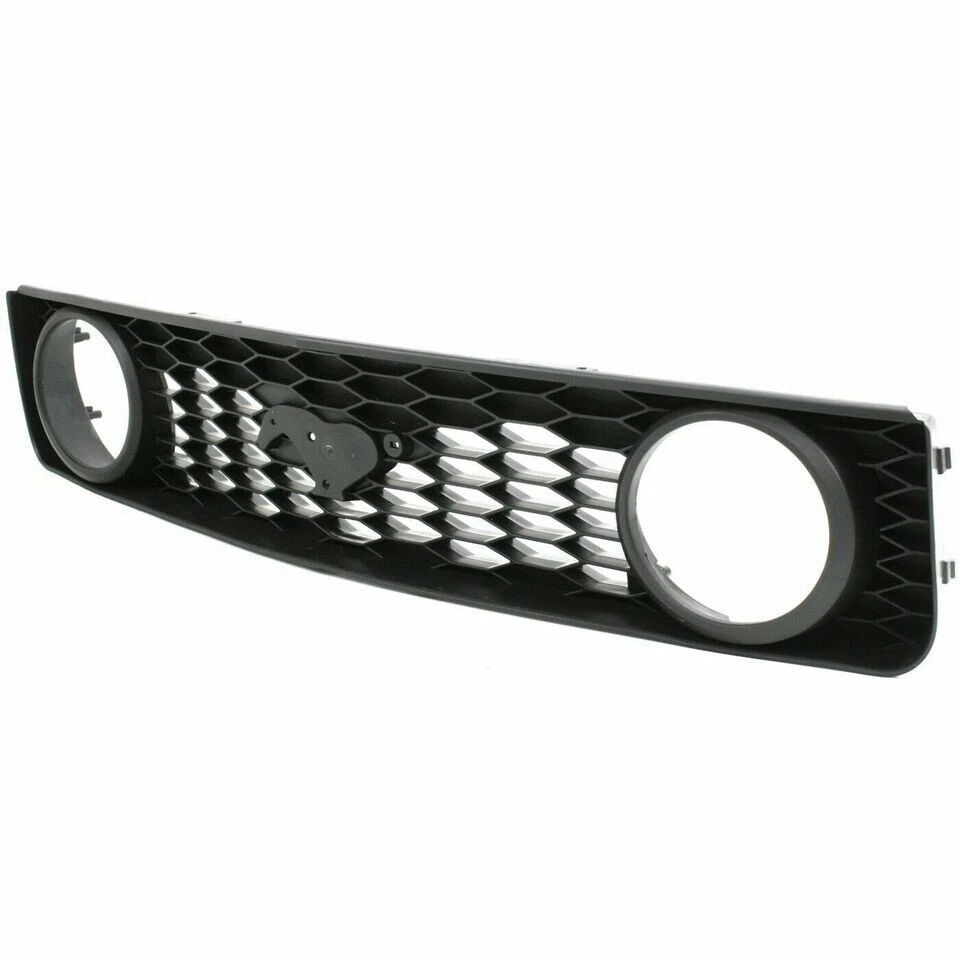 New Front Grille Textured Black Plastic Fits 2005-2009 Ford Mustang FO1200422 Foto 4 de 4