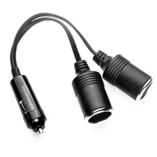 Dual Car Cigarette Splitter Lighter Charger Power Socket Adapter Auto Outlet 12v