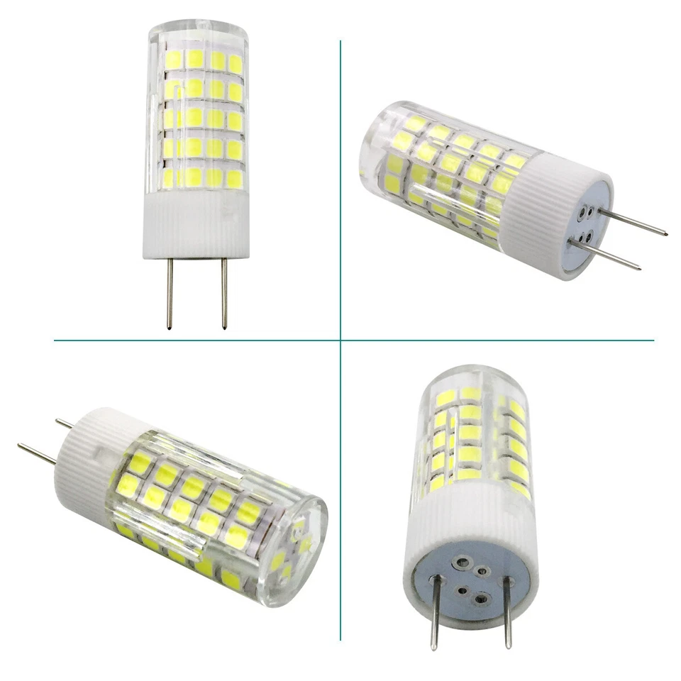 10pcs G8 G8.5 Led Light Bulb 5W 64-2835 SMD Lamp 12V Warm White Ceramics Light - Image 4 of 4