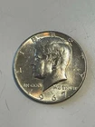1967 Kennedy Half Dollar in Choice Brilliant condition, 40% silver
